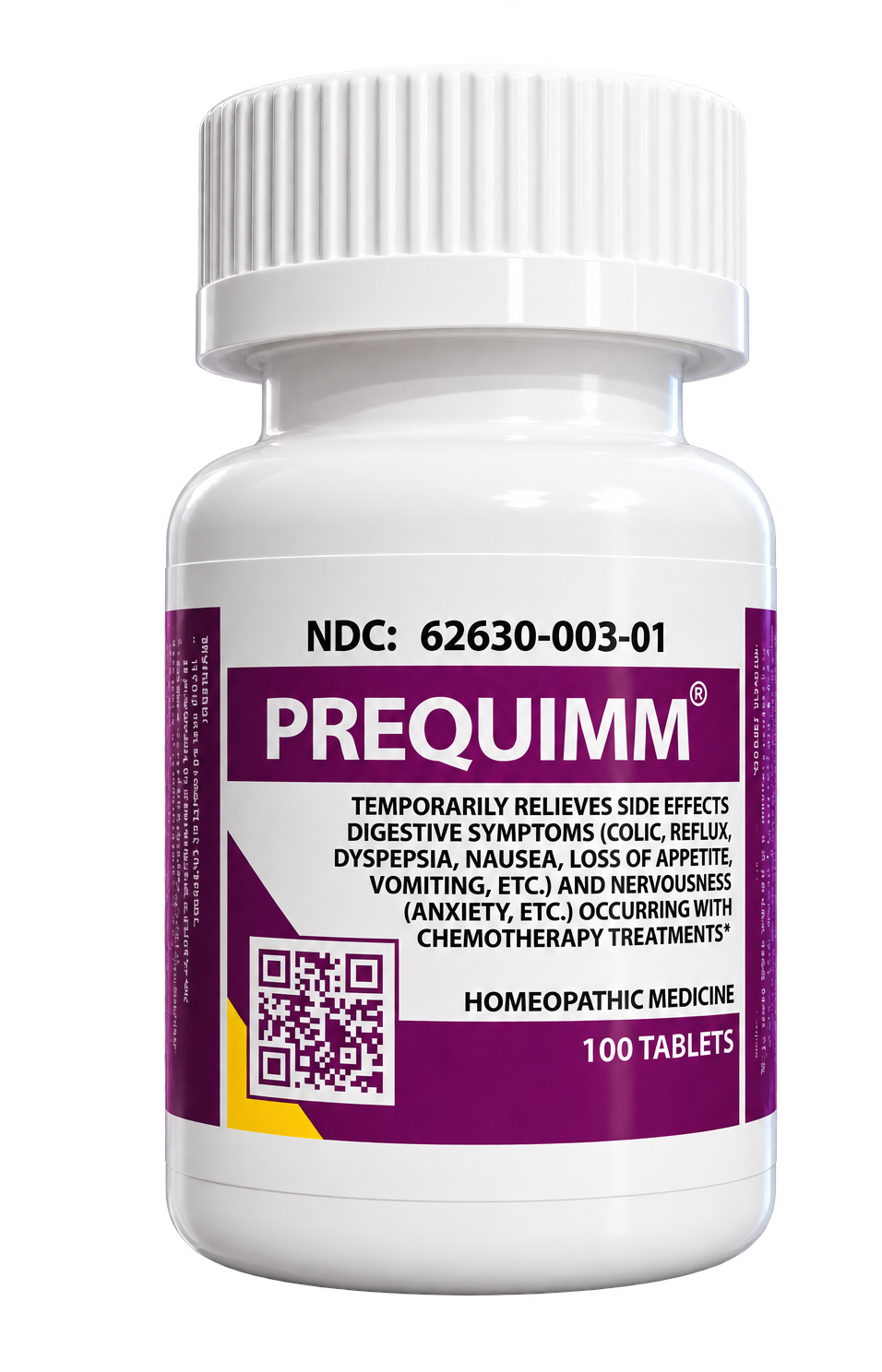 PreQuimm homeopathic medicine bottle